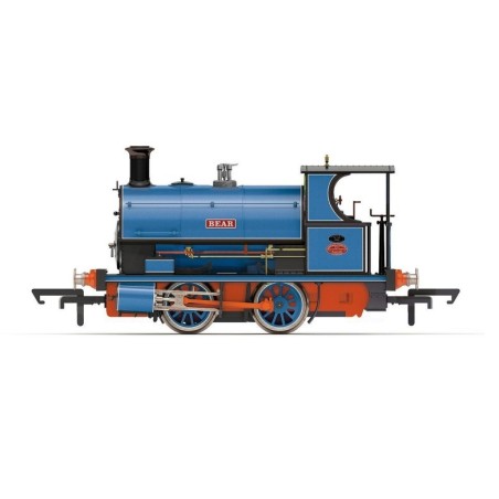 Hornby R3703 S&KLR, Peckett W4 Class (Open Back Cab), 0-4-0ST, 'Bear' - Era 7/8