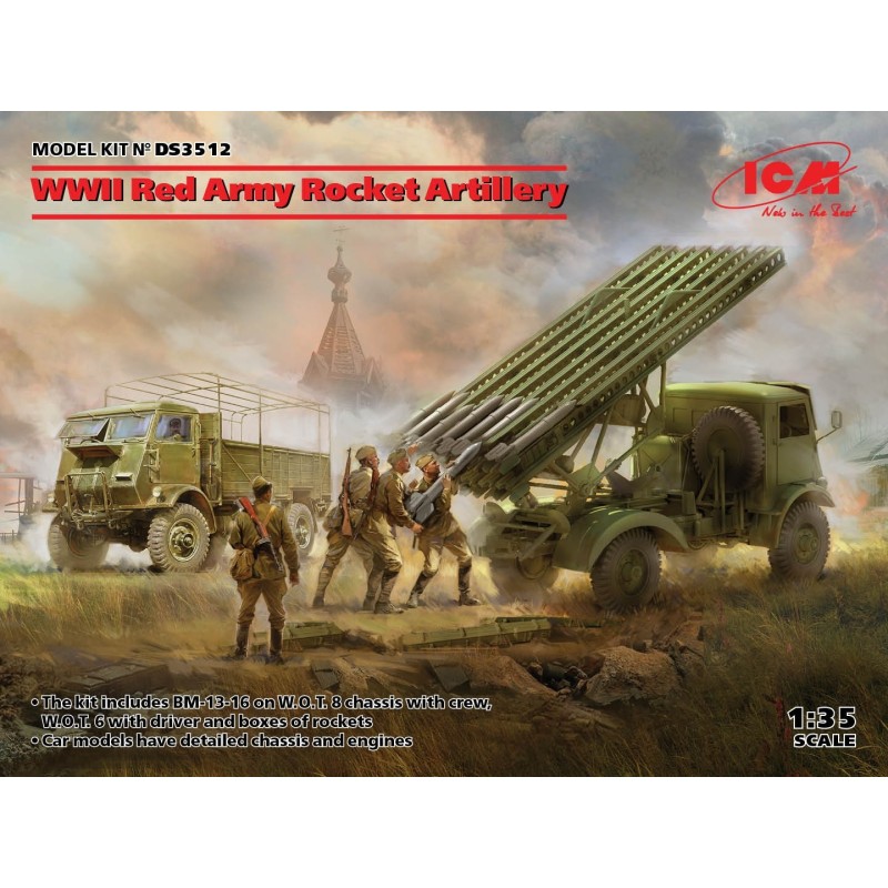 ICM DS3512 WWII Red Army Rocket Artillery