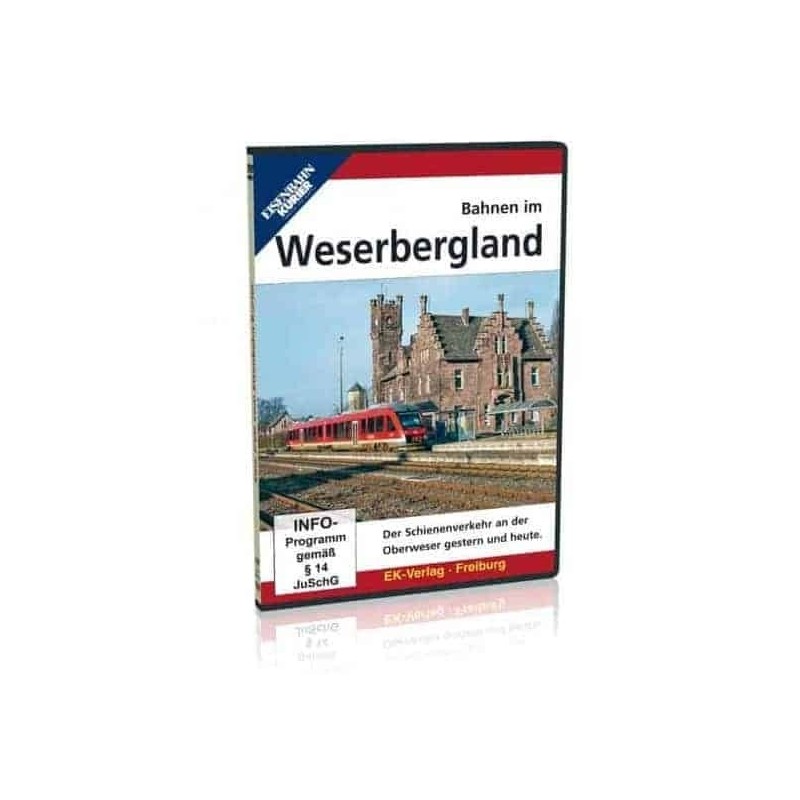 EK-Verlag 8343 DVD Bahnen im Weserbergland