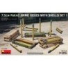 MiniArt 35398 7.5cm PaK40 AMMO BOXES WITH SHELLS SET 1