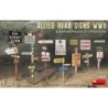 MiniArt 35608 ALLIED ROAD SIGNS WWII. EUROPEAN THEATRE OF OPERATIONS