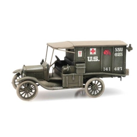 Artitec 6870308 US T-Ford Ambulance