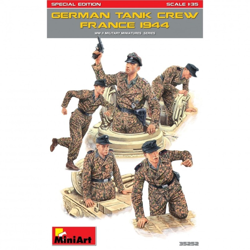 MiniArt 35252 GERMAN TANK CREW (FRANCE 1944) SPECIAL EDITION