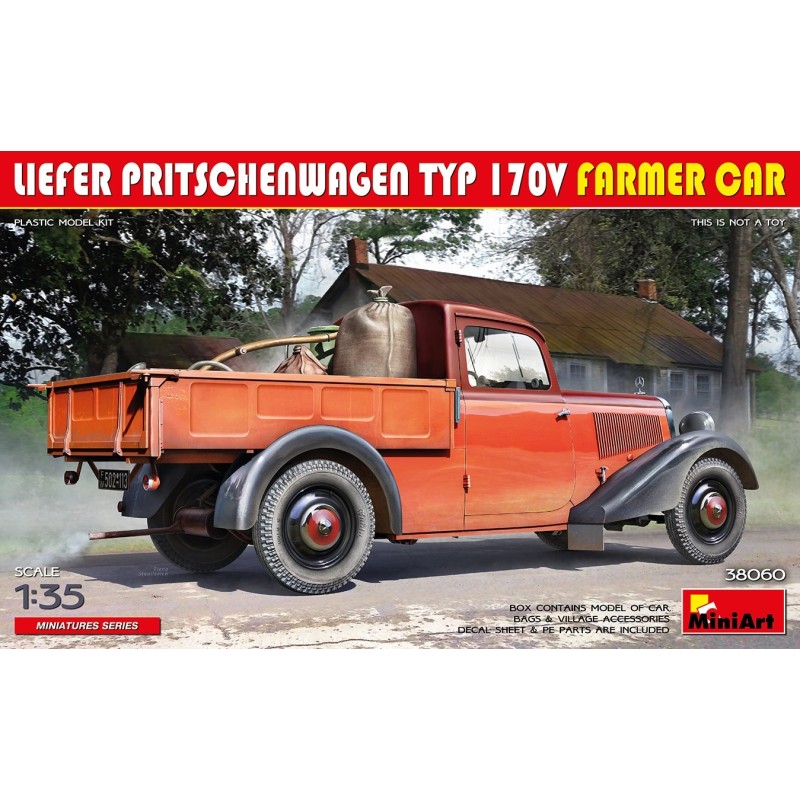 MiniArt 38060 LIEFER PRITSCHENWAGEN TYP 170V FARMER CAR