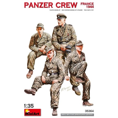 MiniArt 35364 PANZER CREW. FRANCE 1944