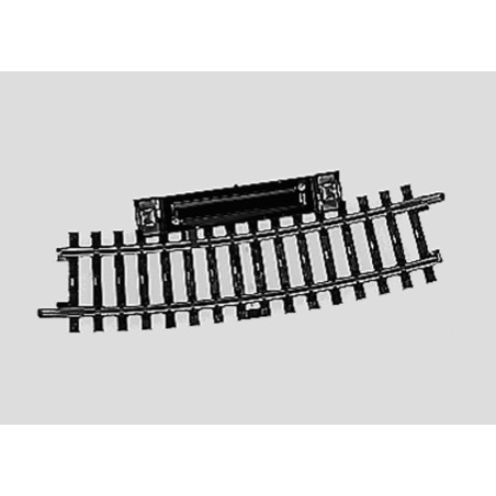 Märklin 2239 Schaltgleis r424,6mm,15 Gr.