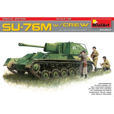 MiniArt 35262 SU-76M w/Crew SPECIAL EDITION