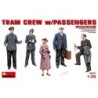 MiniArt 38007 TRAM CREW w/PASSENGERS