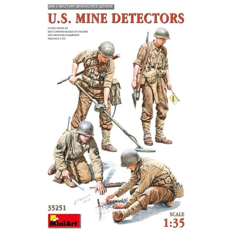 MiniArt 35251 U.S. MINE DETECTORS