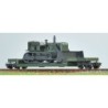 Minitrains 5099 Wolli-Bau Transport Car with Gmeinder Bulldozer