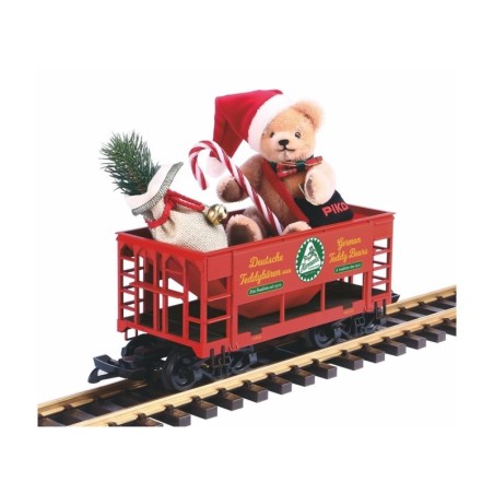 Piko 37813 G Weihnachtsgüterwagen mit Bär von Hermann