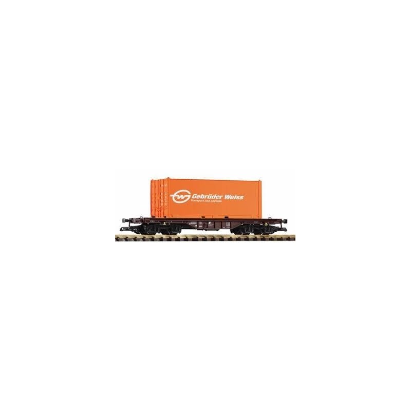 Piko 37725 G-OeBB V Flat w/Geb.Weiss 20' Container