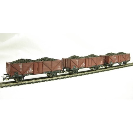 Piko 58307 Set of 3 Gondolas DR III