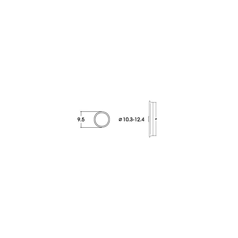 Roco 40074 Haftrings.10Stk. 10,3 bis 12,4