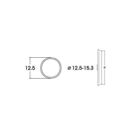 Roco 40075 Haftrings.10Stk.12,5 bis 15,3m