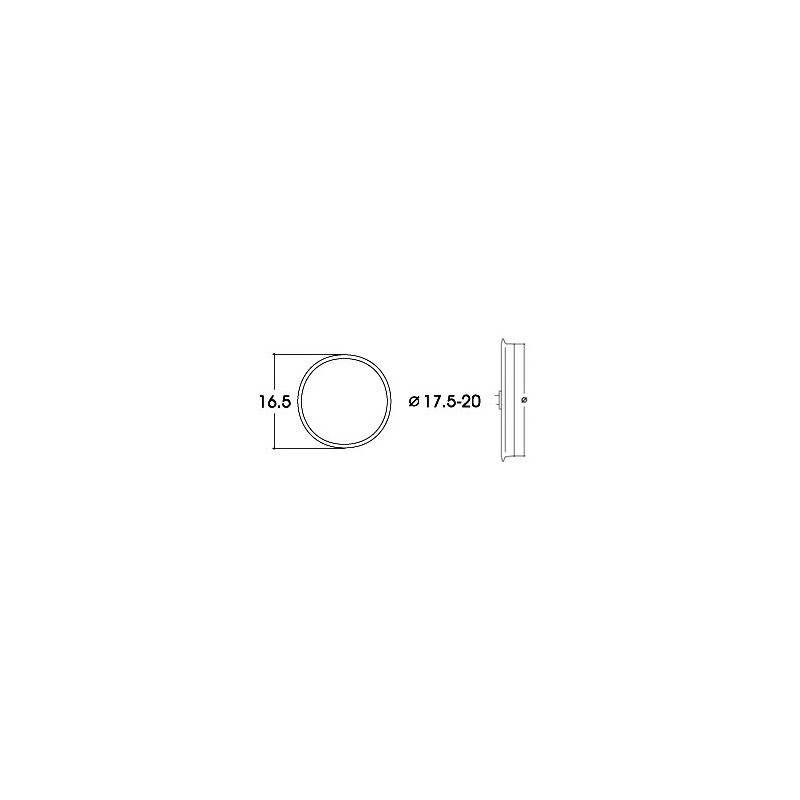 Roco 40077 Haftrings.10Stk.17,5 bis 20mm