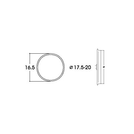 Roco 40077 Haftrings.10Stk.17,5 bis 20mm