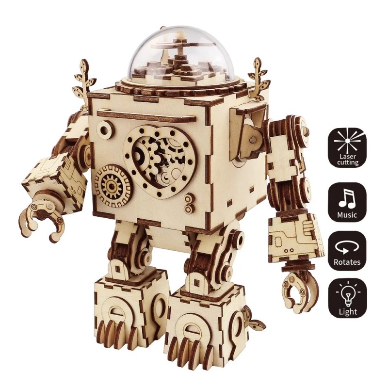 Robotime AM601 Steampunk Music Box Orpheus