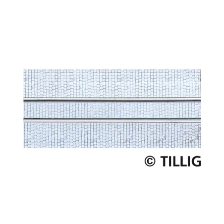 Tillig 87511 Straßenbahngleis 105,6mm (1-spurig) Pflaster