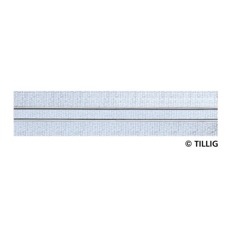 Tillig 87506 Straßenbahngleis 211,2mm (1-spurig) Pflaster